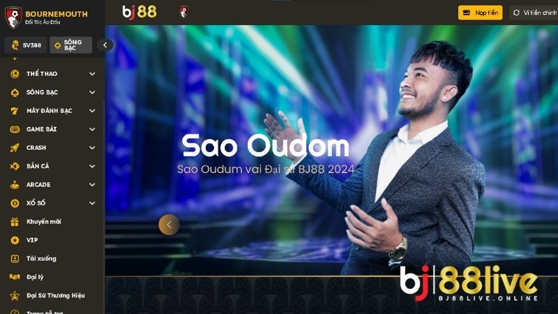 Sao Oudom Đại Sứ Thương Hiệu Toàn Cầu Của Nhà Cái Bj88