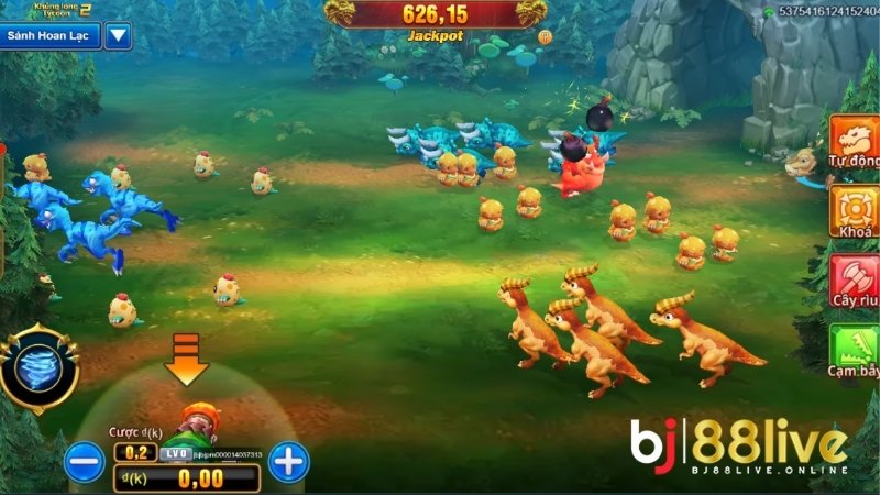 Tựa game Dinosaur Tycoon II được nhiều cược thủ BJ88 yêu thích 